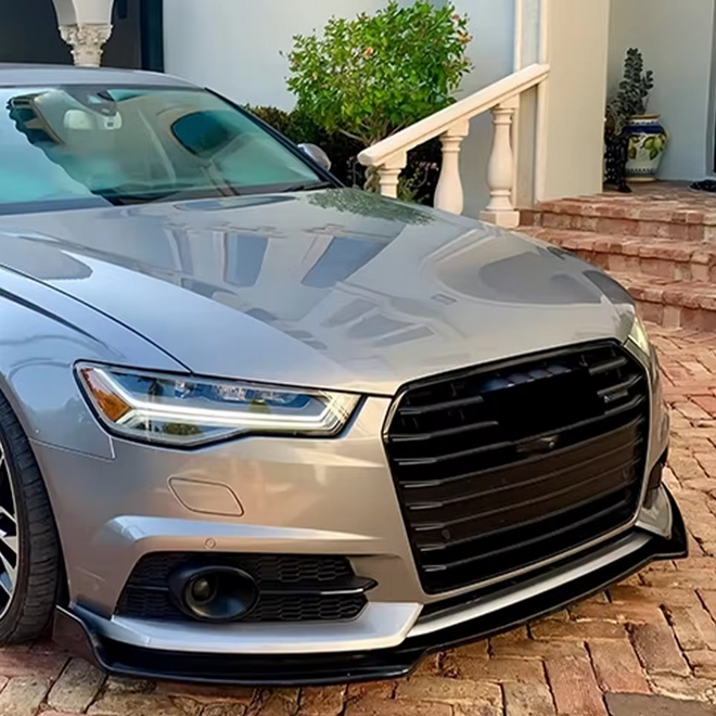 💫ART.7997 Splitter per Audi A6 S-Line S6 C7 Facelift Berlina/Avant 2014-2018💫