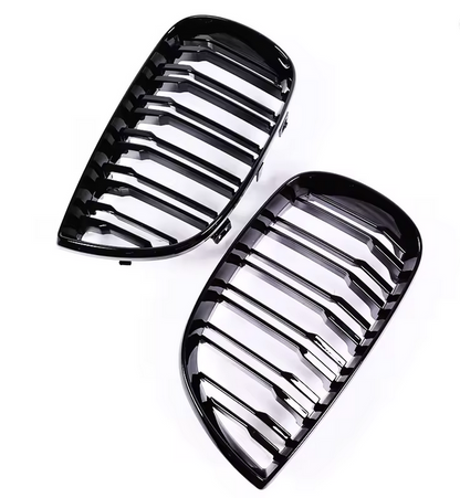 💫ART.8074 Griglia Doppio Stecca "Kindey M Style" per BMW Serie 1 2004-2011 💫