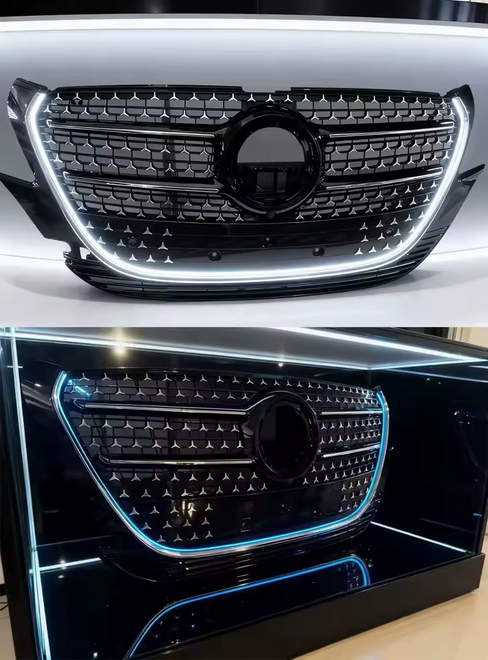 💫ART.8101 Griglia Radiatore LED Stile M Pre-Facelift per M.Benz Vito Metris W448 💫