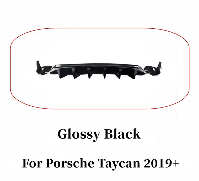 💫ART.8161 Diffusore Posteriore In Carbonio per Porsche Taycan 2019+💫