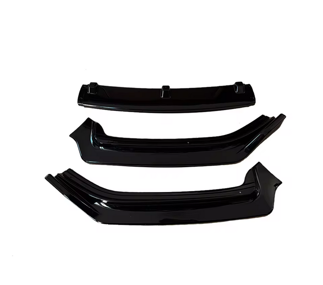 💫ART.8203 Splitter Anteriore (Nero Lucido) adatto per Audi A1 2010-2016 💫