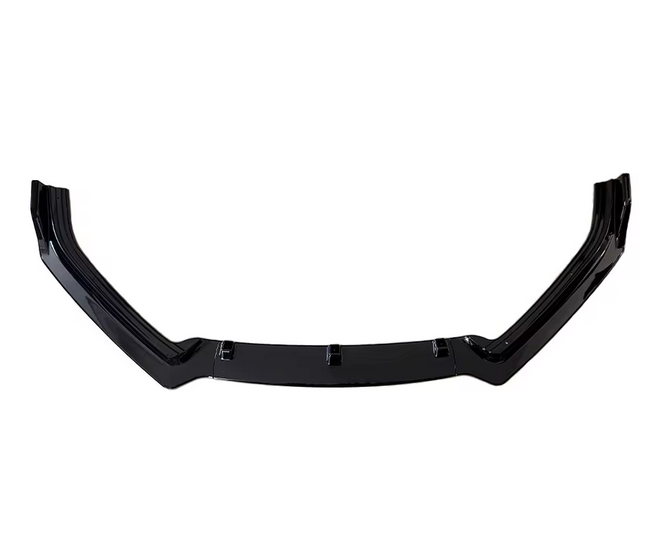 💫ART.8203 Splitter Anteriore (Nero Lucido) adatto per Audi A1 2010-2016 💫