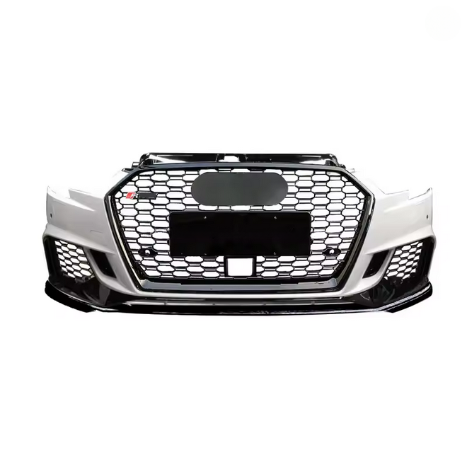 💫ART.8235 Paraurti Anteriore stile RS3 per Audi A3 8V S3 Berlina con foro ACC 17-19 💫