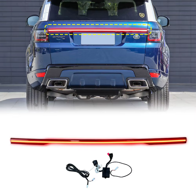 💫ART.8255 Barra Luminosa a LED per Portellone Posteriore per R.Rover Sport 2013-2022💫