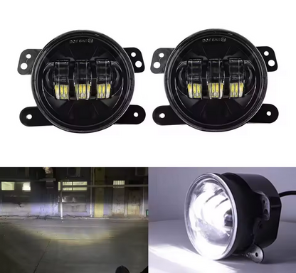 💫ART.8302 Fari Anteriori "Angel Eyes" FULL FULL LED per Jeep Wrangler JK TJ CJ 💫