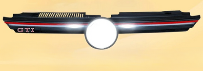 💫ART.8405 Griglia Anteriore con Striscia Luminosa Red Line LED per VW Golf MK8 R Style💫