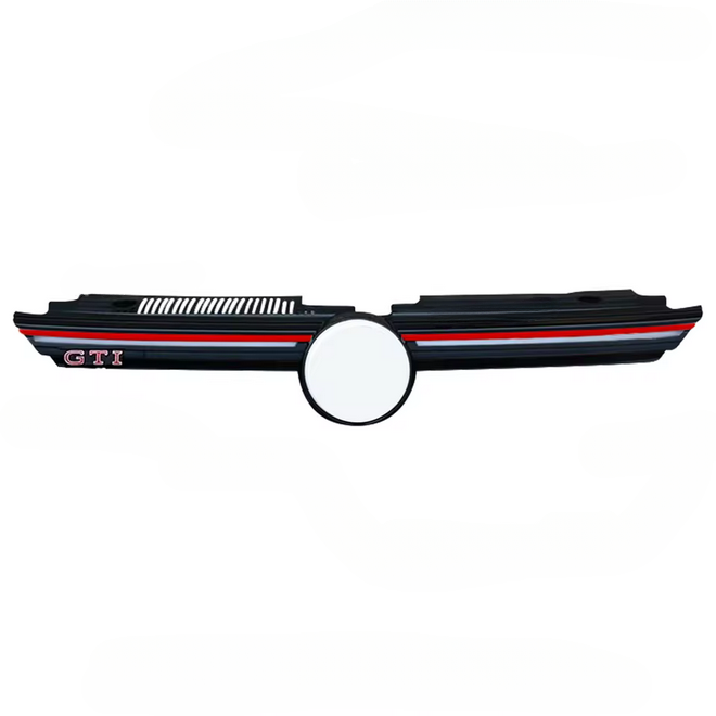 💫ART.8407 Griglia Anteriore con Striscia Luminosa Red Line senza LED per VW Golf MK8 R Style💫