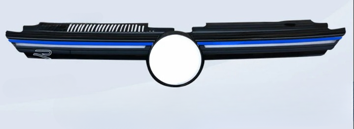 💫ART.8408 Griglia Anteriore con Striscia Luminosa Blue Line senza LED per VW Golf MK8 R Style💫