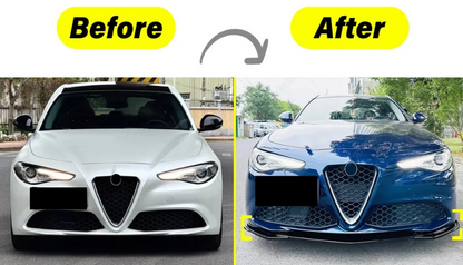 💫ART.8426 Splitter Anteriori per Alfa Romeo Giulia 952 Standard 2015-2022💫
