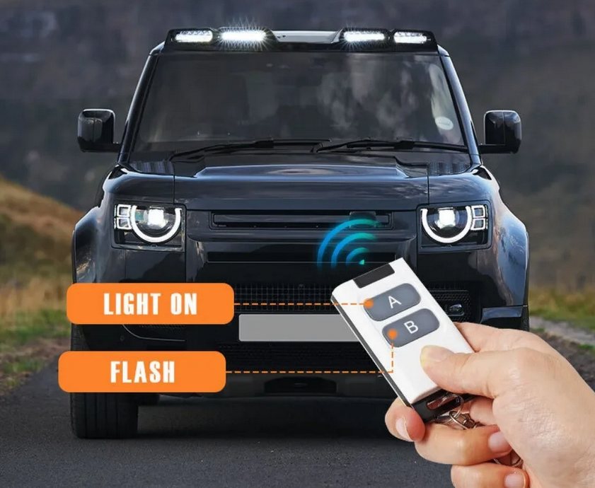 💫ART.8464 Barra Luminosa sul Tetto LED per Land Rover Defender 90 110 2020+💫