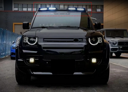 💫ART.8466 Barra Luminosa sul Tetto DRL LED per Land Rover Defender 90 110 2020+💫