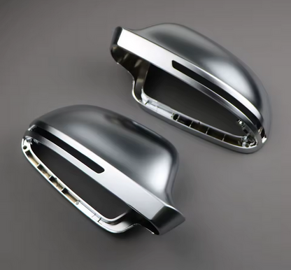 💫ART.8483 Calotte Specchio Argento con ALC per Audi A3 A4 A5 A6 2008+💫
