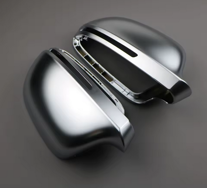 💫ART.8483 Calotte Specchio Argento con ALC per Audi A3 A4 A5 A6 2008+💫