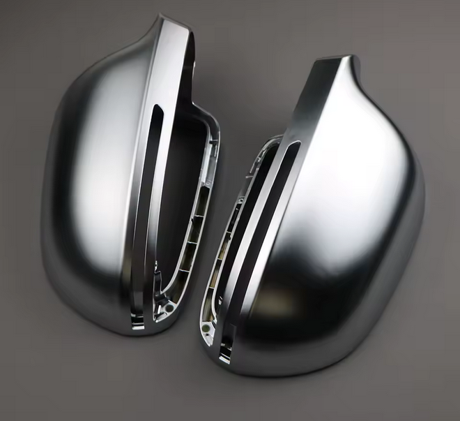 💫ART.8483 Calotte Specchio Argento con ALC per Audi A3 A4 A5 A6 2008+💫