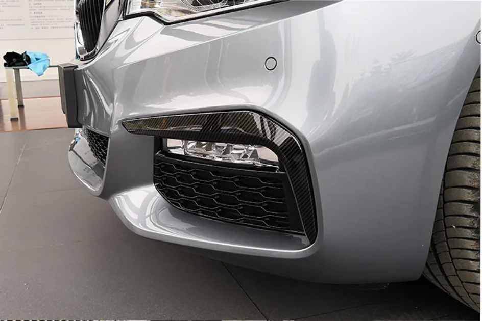 💫ART.8589 Chiusura Copertura Fendinebbia argendo / carbon Per BMW Serie 5 G30💫