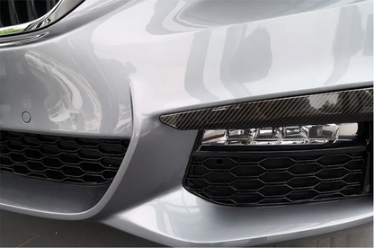 💫ART.8589 Chiusura Copertura Fendinebbia argendo / carbon Per BMW Serie 5 G30💫