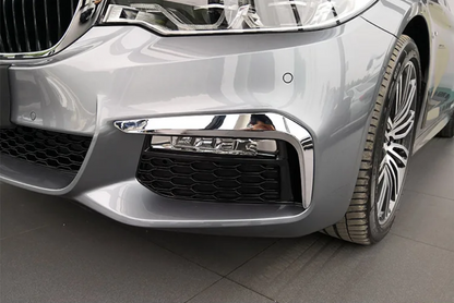 💫ART.8589 Chiusura Copertura Fendinebbia argendo / carbon Per BMW Serie 5 G30💫