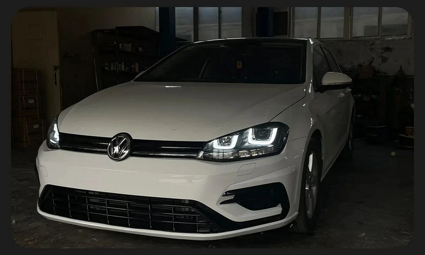 💫ART.8746 Fari Anteriori LED DRL per VW Golf 7 2013-2017💫