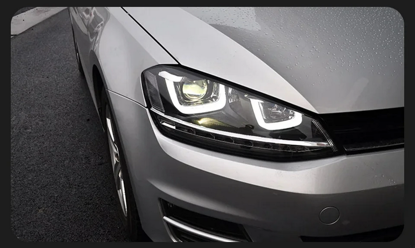 💫ART.8746 Fari Anteriori LED DRL per VW Golf 7 2013-2017💫