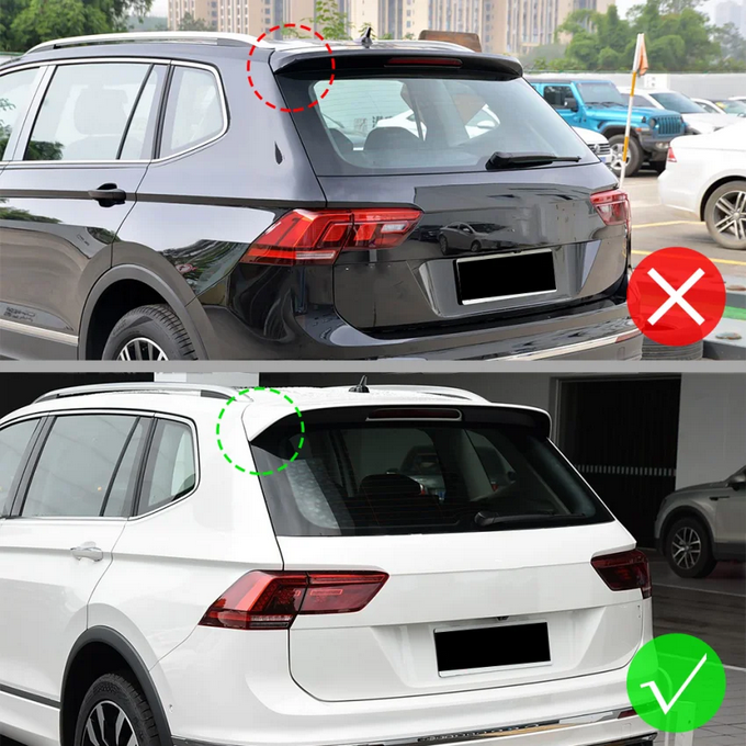 💫ART.8753 Spoiler Tetto adatto per VW Tiguan MK2 R-Line 2017-2023💫