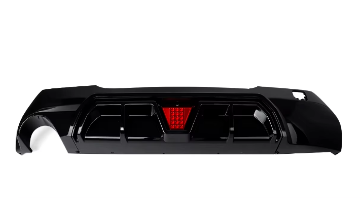 💕art.10432 Diffusore adatto per F40 con LED terzo stop Formula 1 Nero lucido 💕