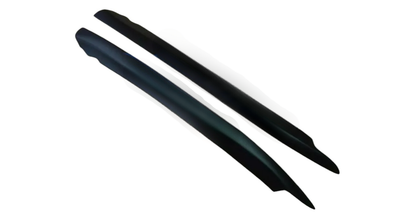 Sopracciglia per PEUGEOT 206 1998-2006 palpebre fari ABS Plastica
