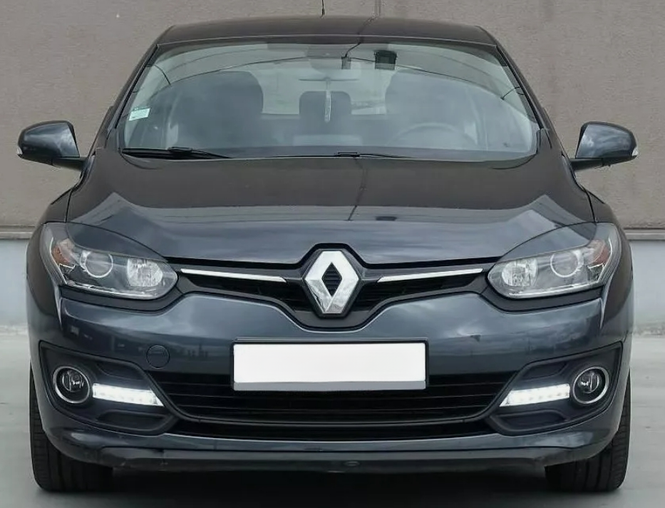 Sopracciglia per RENAULT MEGANE 3 2014-2016 ABS Plastica palpebre fari