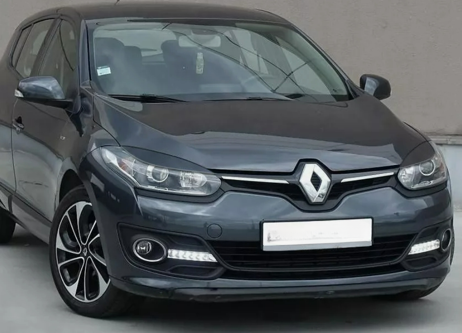 Sopracciglia per RENAULT MEGANE 3 2014-2016 ABS Plastica palpebre fari