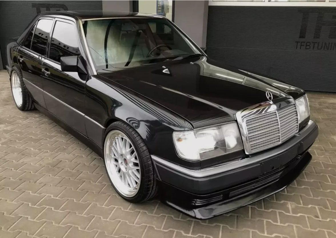 MERCEDES W124 E CLASS FRONT SKIRT/FRONT LOWER BUMPER SPOILER