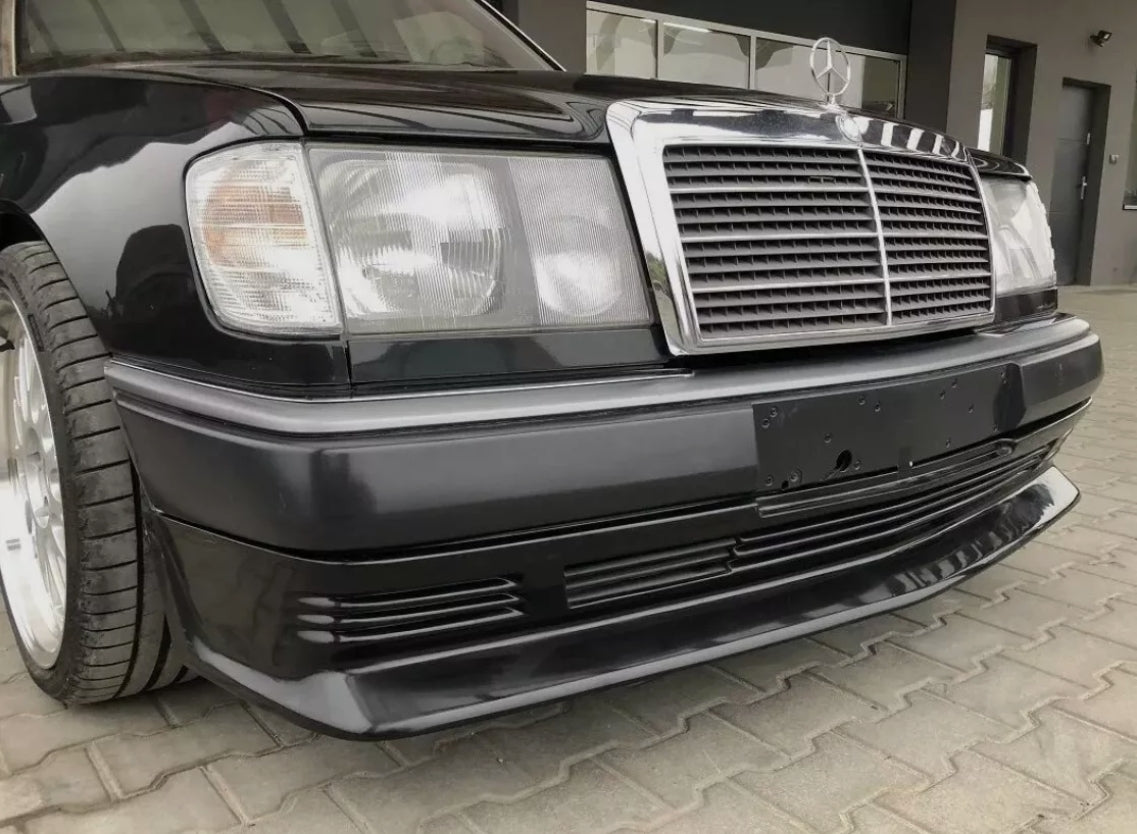 MERCEDES W124 E CLASS FRONT SKIRT/FRONT LOWER BUMPER SPOILER