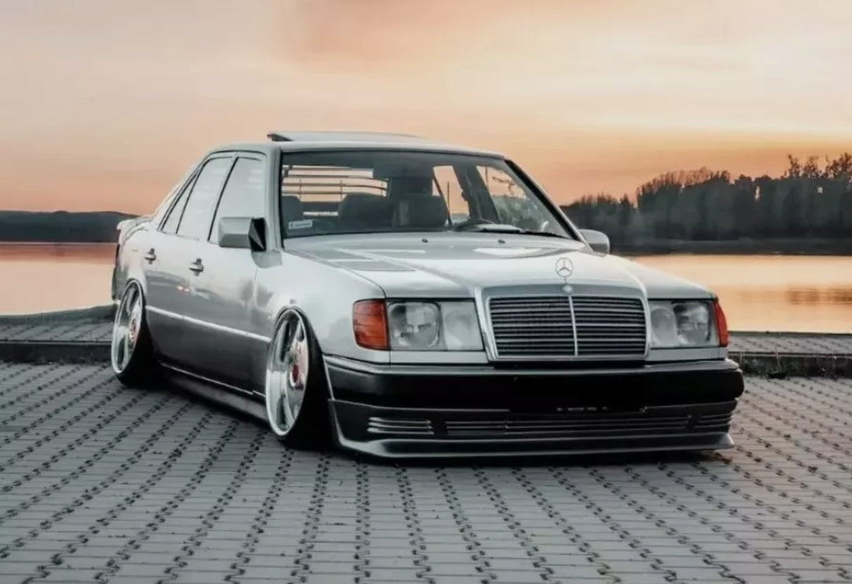 MERCEDES W124 E CLASS FRONT SKIRT/FRONT LOWER BUMPER SPOILER