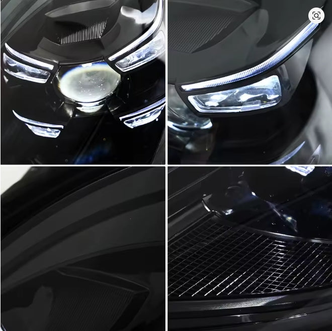 🔥COPPIA DI FARI A LED CON LENTE PROIETTORE PER PORSCHE MACAN 95B.1 14-17🔥