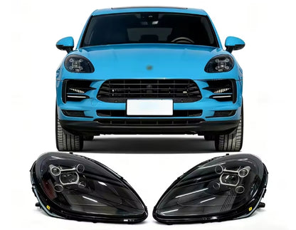 🔥FARI PER PORSCHE MACAN 18-25 GRUPPO OTTICO FARI DIURNI A LED QUAD-EYE🔥