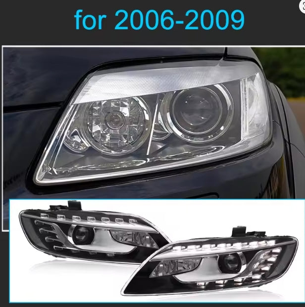 🔥FARI A LED ANTERIORE PER AUDI Q7 2006-2009, INSTALLAZIONE PLUG AND PLAY 🔥