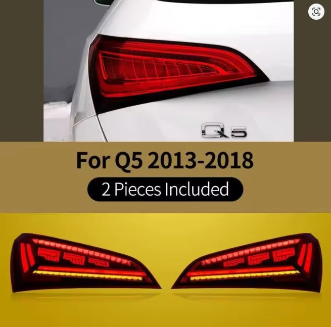 🔥FANALE POSTERIORE A LED PER AUDI Q5 08-18, LUCE DIURNA ACCESSORIO PERAUTO🔥