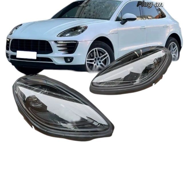 🔥FARI PER PORSCHE MACAN 14-22 NUOVO 2023 LED MATRIX PLUG AND PLAY CON LASER🔥