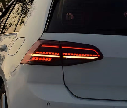💥ART.3992 FANALI POSTERIORI LED DINAMICI PER VW GOLF 7 2013-2021 7.5 UPGRADE💥