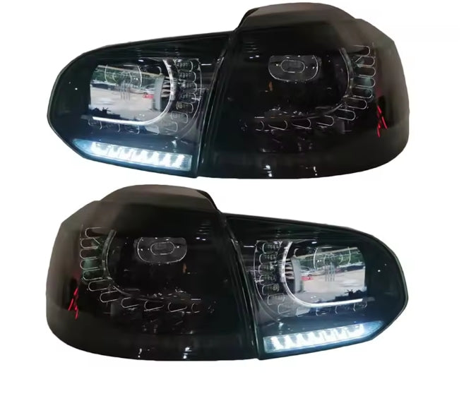 💥ART.3978 FANALI POSTERIORI LED PER VW GOLF MK6 R20 2008-2013 CON INDICATORI💥