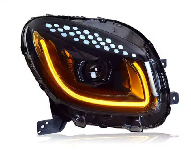 💥ART.3998 FARI LED PER SMART 453 FORTWO FORFOUR 2015-2019 CON INDICATORI💥