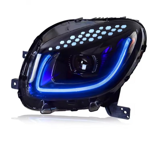 💥ART.3998 FARI LED PER SMART 453 FORTWO FORFOUR 2015-2019 CON INDICATORI💥