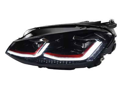 💥ART.3976 FARI LED AKD PER VW GOLF 7 MK7 2013-2016 DRL LENTE DINAMICA💥