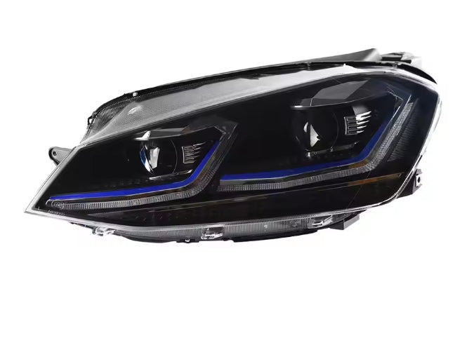 💥ART.3976 FARI LED AKD PER VW GOLF 7 MK7 2013-2016 DRL LENTE DINAMICA💥