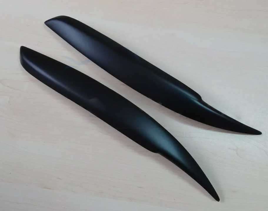 Sopracciglia per BMW 1 E81 E82 E87 E88 2004-2010 palpebre fari ABS Plastica