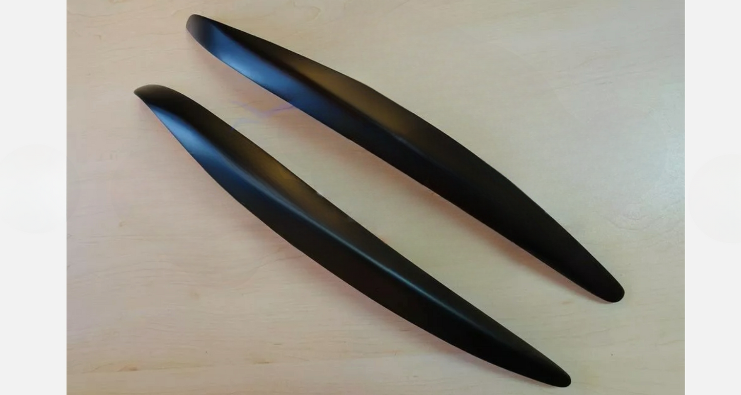 Palpebre fari per RENAULT MEGANE MK1 (Fase II) 99-02 Plastica ABS NOVITÀ