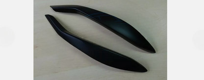 Sopracciglia per MERCEDES Classe C W204 2011-2014 palpebre fari palpebre ABS P