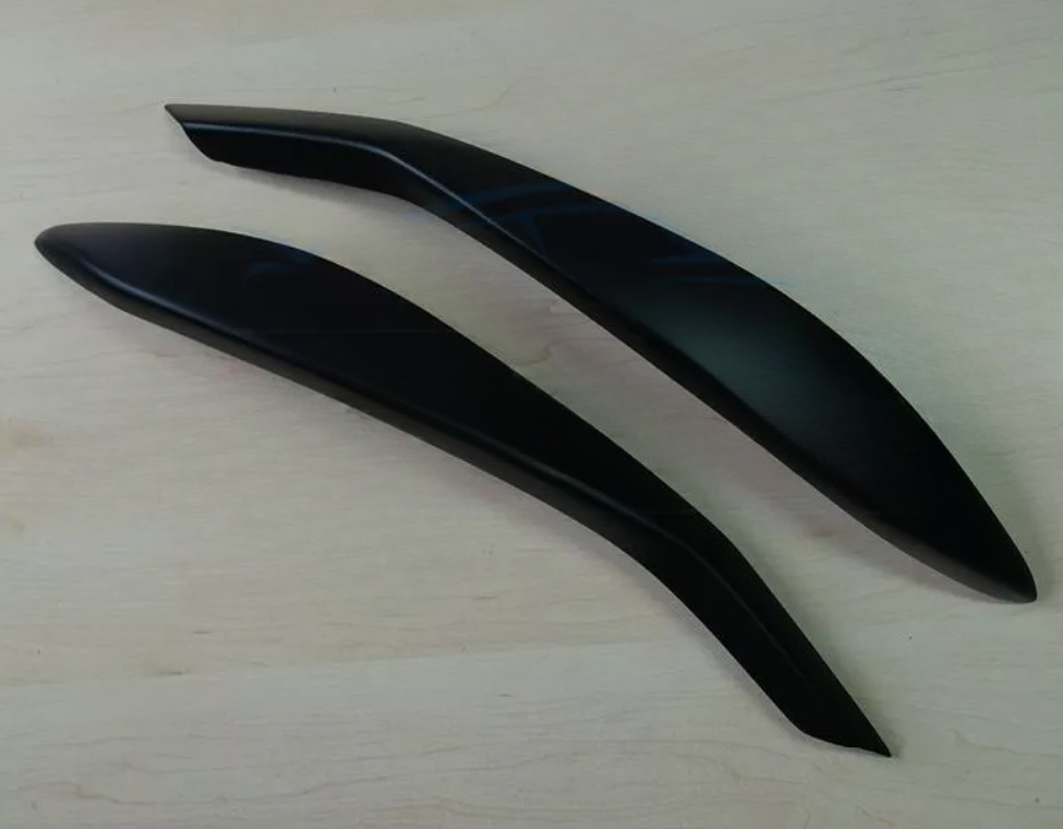 Sopracciglia per MERCEDES Classe C W204 2011-2014 palpebre fari palpebre ABS P