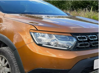 Sopracciglia per DACIA DUSTER ‎ 2017 - 2021 ABS Plastica palpebre fari