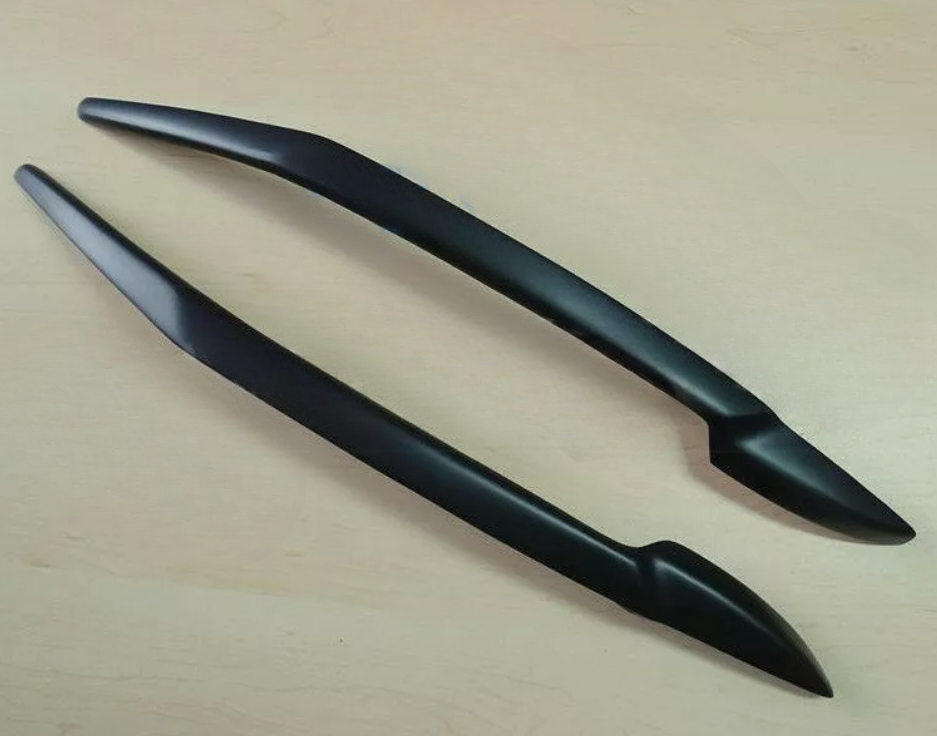 Sopracciglia per BMW X6 E71 2008-2011 palpebre fari palpebre ABS Plastica
