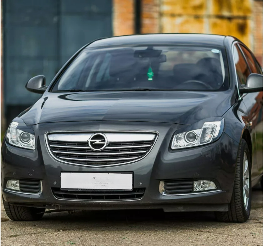 Sopracciglia per OPEL INSIGNIA A XENO 2008-2013 ABS Plastica palpebre fari