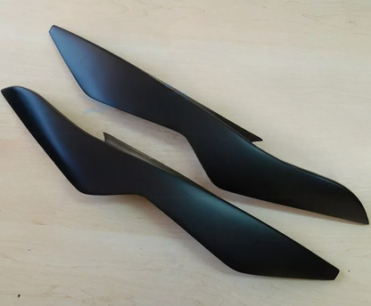 Sopracciglia per OPEL INSIGNIA A XENO 2008-2013 ABS Plastica palpebre fari